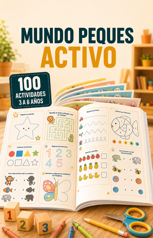 Peque Activo 🧠 Más concentración, menos pantallas